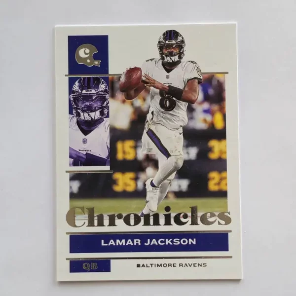 Panini Chronicles Football 2021 | #7 Lamar Jackson - Baltimore Ravens