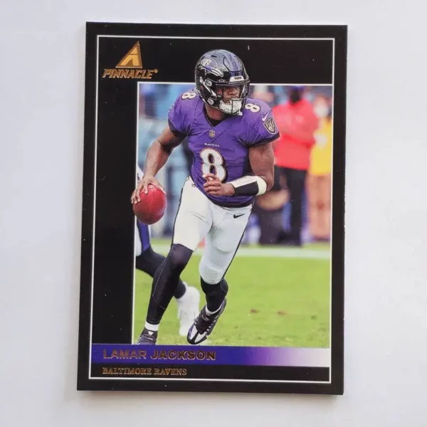 Panini Chronicles Football 2021 | #8 Lamar Jackson - Baltimore Ravens | Pinnacle