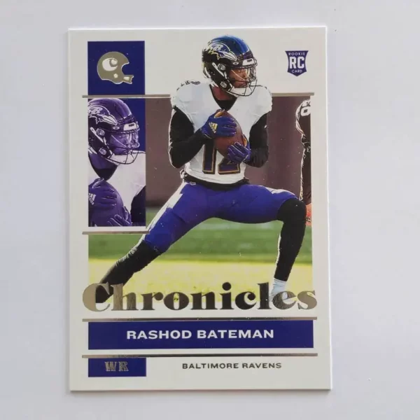 Panini Chronicles Football 2021 | #8 Rashod Bateman - Baltimore Ravens | Rookie Card