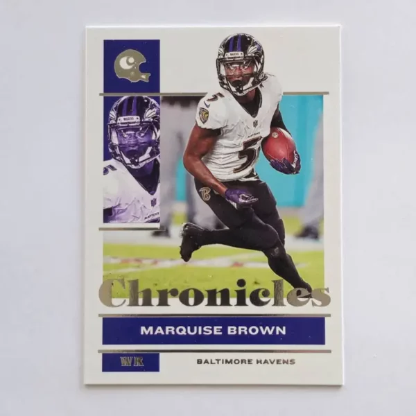 Panini Chronicles Football 2021 | #9 Marquise Brown - Baltimore Ravens
