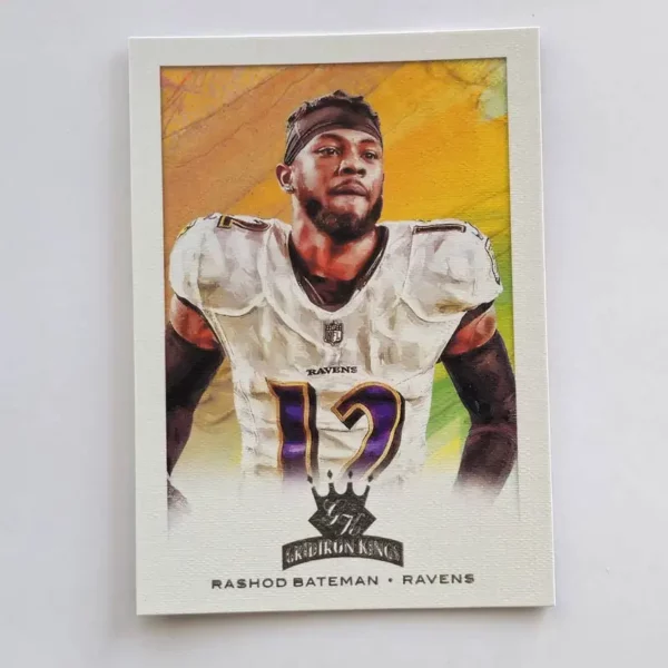 Panini Chronicles Football 2021 | #GK-28 Rashod Bateman - Baltimore Ravens | Gridiron Kings Rookie Card