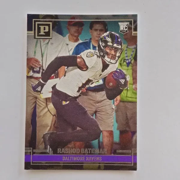 Panini Chronicles Football 2021 | #PA-28 Rashod Bateman - Baltimore Ravens | Panini Rookie Card
