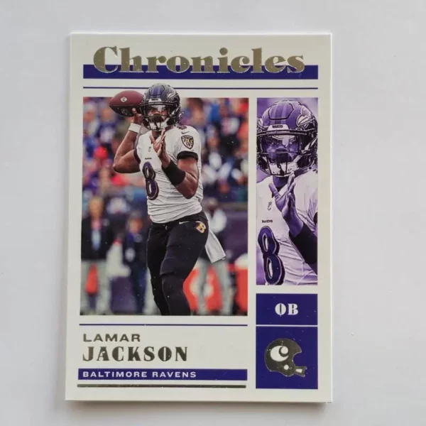 Panini Chronicles Football 2022 | #6 Lamar Jackson - Baltimore Ravens