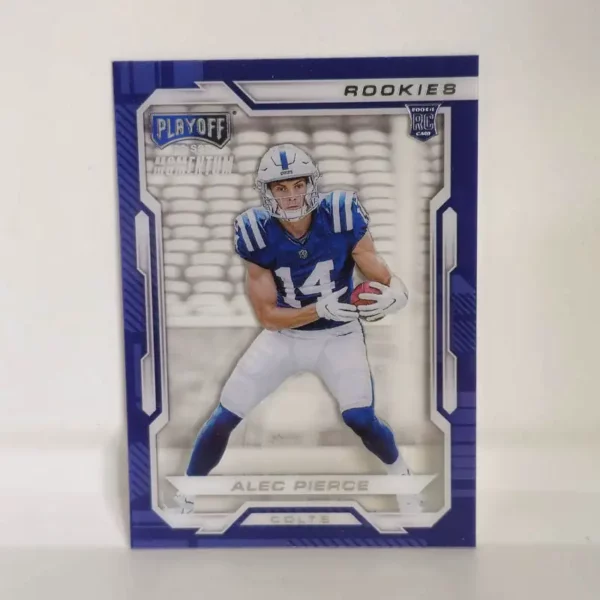 Panini Chronicles Football 2022 | #PMR-19 Alec Pierce - Indianapolis Colts | Playoff Momentum Rookies