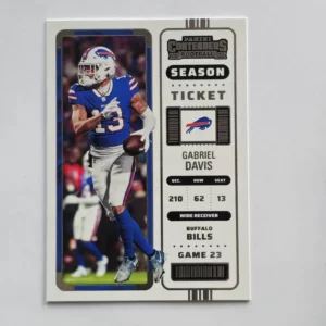 Panini Contenders Football 2022 | #13 Gabriel Davis - Buffalo Bills