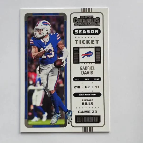 Panini Contenders Football 2022 | #13 Gabriel Davis - Buffalo Bills