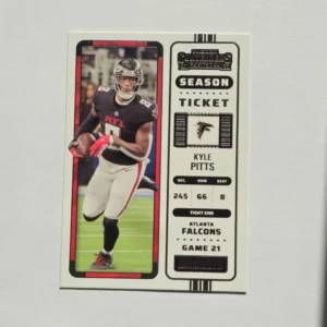 Panini Contenders Football 2022 | #9 Kyle Pitts - Atlanta Falcons