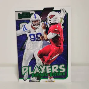 Panini Contenders Football 2022 | #PWR-DBU DeForest Buckner - Indianapolis Colts | Power Players Emerald