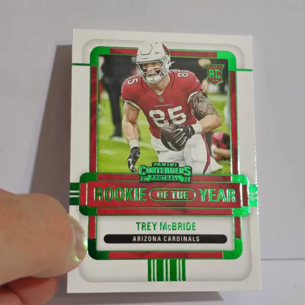 Panini Contenders Football 2022 | #ROY-TMB Trey McBride - Arizona Cardinals | Rookie of the Year Contenders Emerald