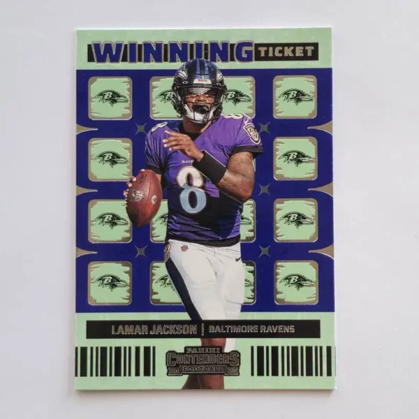 Panini Contenders Football 2022 | #WT-LJA Lamar Jackson - Baltimore Ravens | Winning Ticket