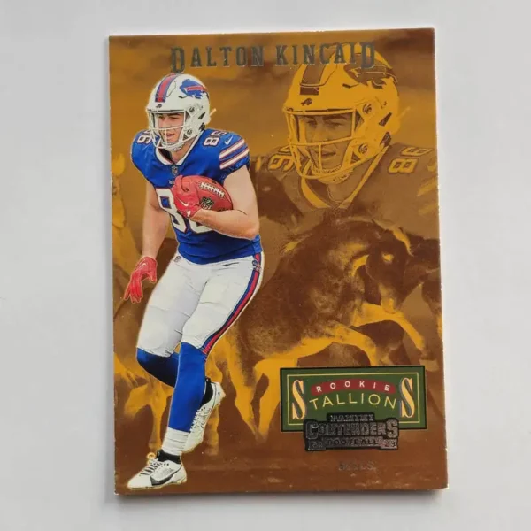 Panini Contenders Football 2023 | #17 Dalton Kincaid - Buffalo Bills | Rookie Stallions