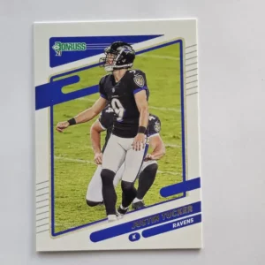 Panini Donruss Football 2021 | #240 Justin Tucker - Baltimore Ravens