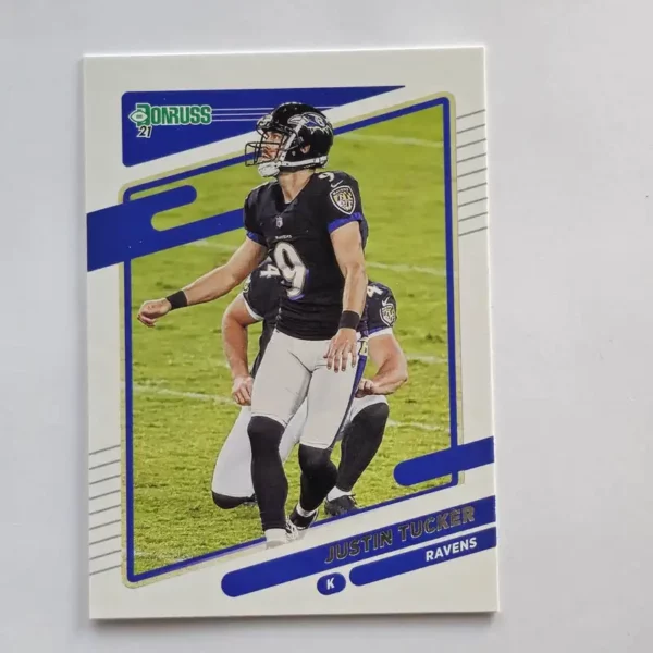Panini Donruss Football 2021 | #240 Justin Tucker - Baltimore Ravens