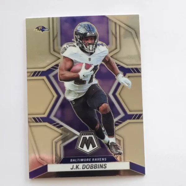 Panini Mosaic Football 2022 | #14 J.K. Dobbins - Baltimore Ravens