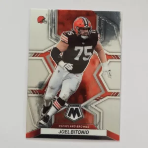 Panini Mosaic Football 2022 | #225 Joel Bitonio - Cleveland Browns