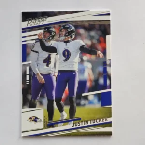 Panini Prestige Football 2022 | #27 Justin Tucker - Baltimore Ravens