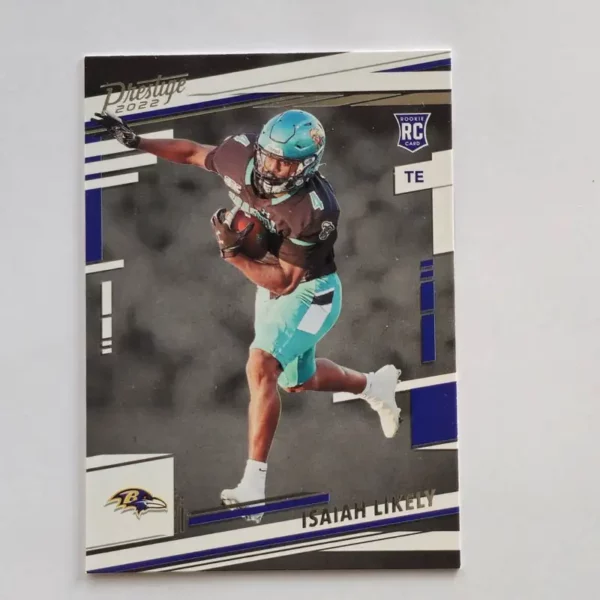 Panini Prestige Football 2022 | #340 Isaiah Likely - Baltimore Ravens | Rookie Card