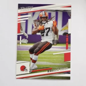 Panini Prestige Football 2022 | #69 Kareem Hunt - Cleveland Browns