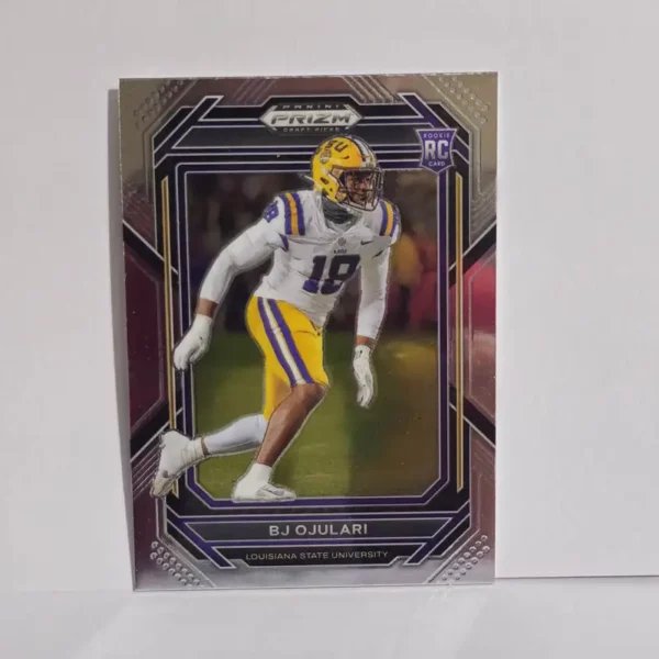 Panini Prizm Draft Picks Football 2023 | #165 BJ Ojulari - LSU | Rookie Card