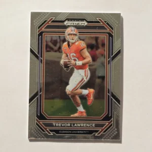 Panini Prizm Draft Picks Football 2023 | #96 Trevor Lawrence - Clemson Tigers