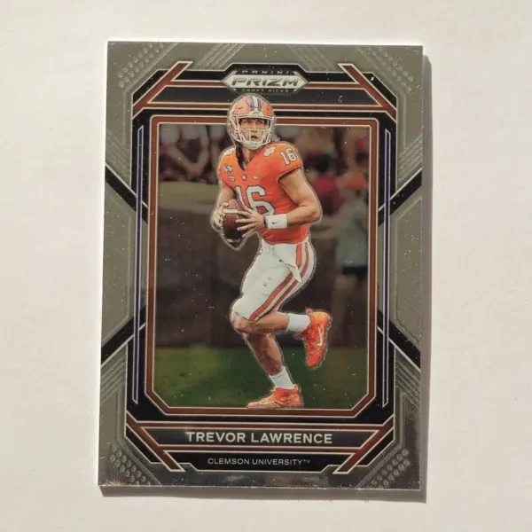 Panini Prizm Draft Picks Football 2023 | #96 Trevor Lawrence - Clemson Tigers