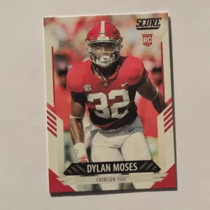 Panini Score Football 2021 | #352 Dylan Moses - Alabama Crimson Tide | Rookie Card