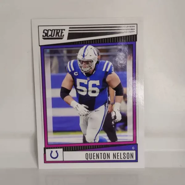 Panini Score Football 2022 | #10 Quenton Nelson - Indianapolis Colts