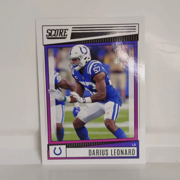 Panini Score Football 2022 | #14 Darius Leonard - Indianapolis Colts