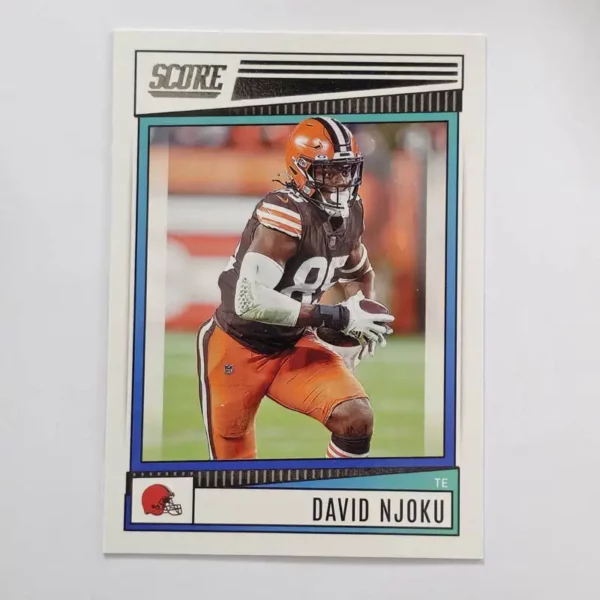 Panini Score Football 2022 | #201 David Njoku - Cleveland Browns