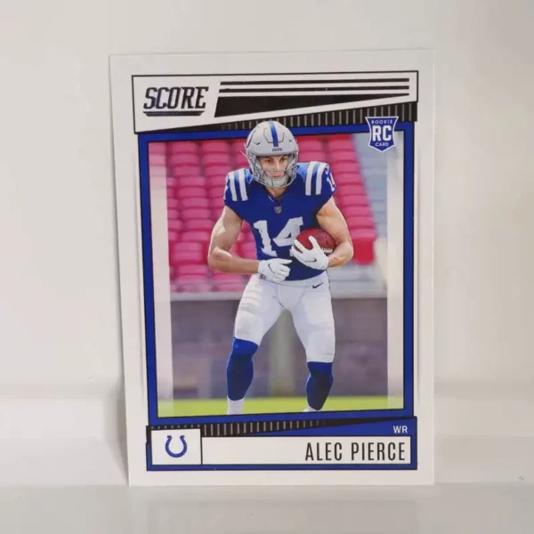 Panini Score Football 2022 | #386 Alec Pierce - Indianapolis Colts | Rookie Card