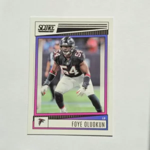 Panini Score Football 2022 | #42 Foye Oluokun - Atlanta Falcons