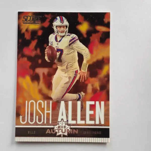 Panini Score Football 2023 | #1 Josh Allen - Buffalo Bills | Men of Autumn
