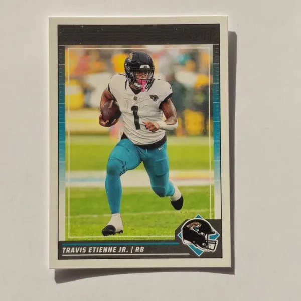 Panini Score Football 2024 | #128 Travis Etienne Jr. - Jacksonville Jaguars