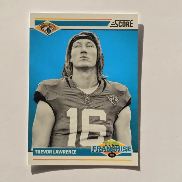 Panini Score Football 2024 | #15 Trevor Lawrence - Jacksonville Jaguars | The Franchise