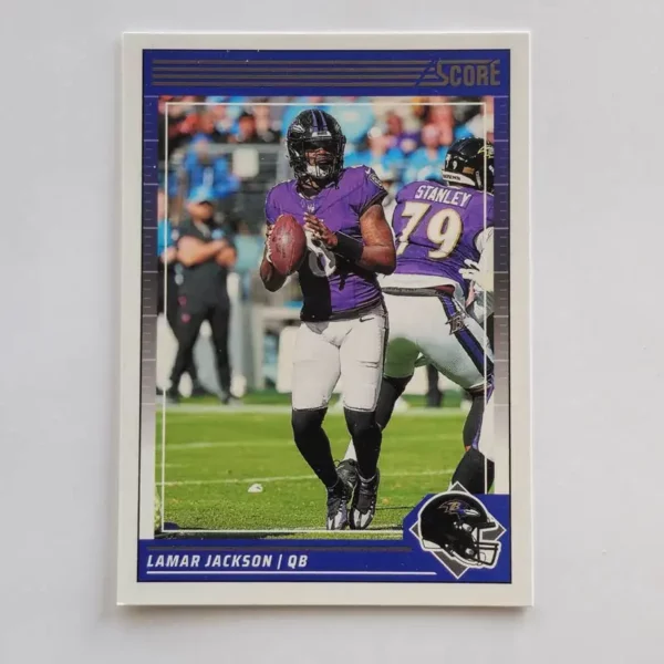 Panini Score Football 2024 | #19 Lamar Jackson - Baltimore Ravens