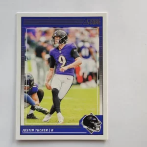 Panini Score Football 2024 | #24 Justin Tucker - Baltimore Ravens