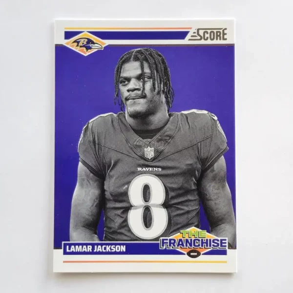 Panini Score Football 2024 | #3 Lamar Jackson - Baltimore Ravens | The Franchise