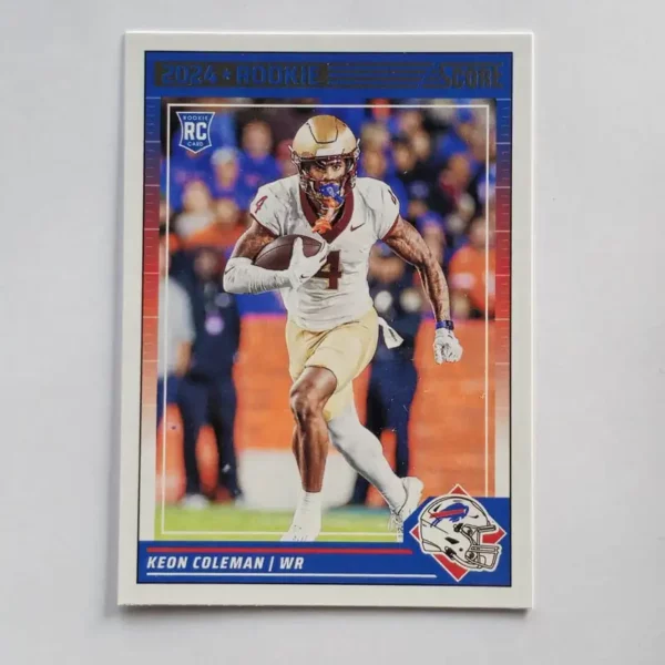 Panini Score Football 2024 | #337 Keon Coleman - Buffalo Bills | Rookie Card