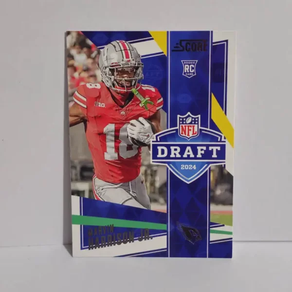 Panini Score Football 2024 | #9 Marvin Harrison Jr. - Arizona Cardinals | NFL Draft 2024 Rookie Card