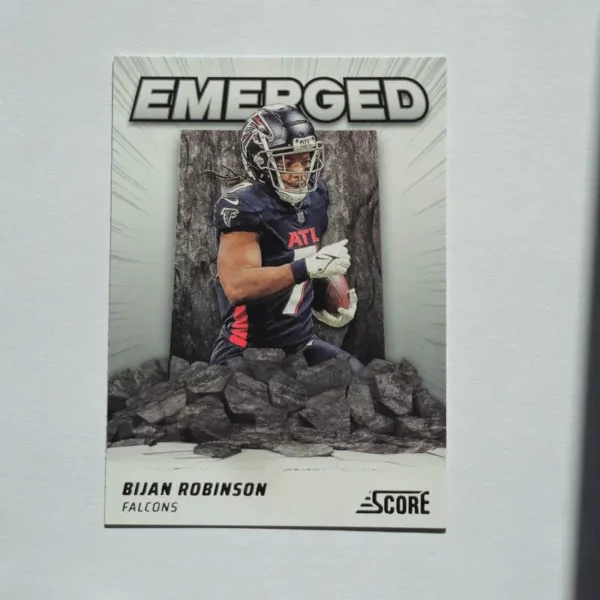 Panini Score Football 2024 | #EM-BRN Bijan Robinson - Atlanta Falcons | Emerged