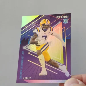 Panini Chronicles Draft Picks Football 2022 | #3 Derek Stingley Jr. - LSU | Recon Rookie Card