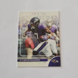 Panini Prestige 2023 | #16 Rashod Bateman - Baltimore Ravens | Insert For the Record