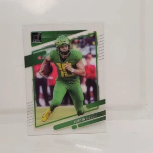 Panini Chronicles Draft Picks Football 2023 | #15 Justin Herbert - Oregon Ducks | Clearly Donruss