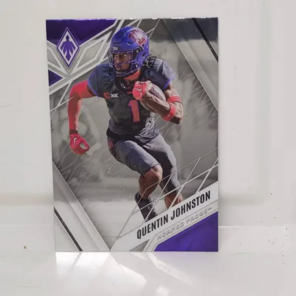 Panini Chronicles Draft Picks Football 2023 | #7 Quentin Johnston - TCU Horned Frogs | Phoenix Rookie Card