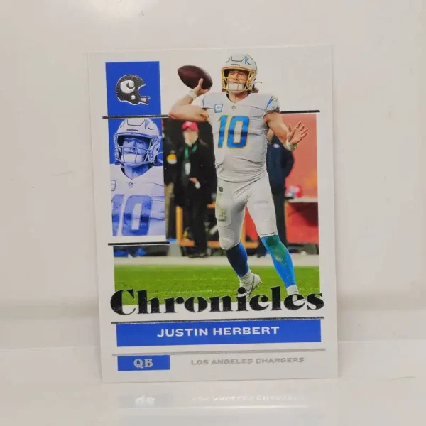Panini Chronicles Football 2021 | #68 Justin Herbert - Los Angeles Chargers