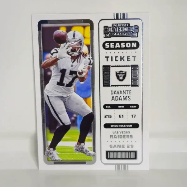 Panini Contenders Football 2022 | #67 Davante Adams - Las Vegas Raiders