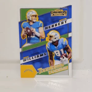 Panini Contenders Football 2022 | #TDT-LAC Justin Herbert - Mike Williams - Los Angeles Chargers | Touchdown Tandems