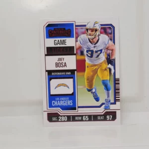 Panini Contenders Football 2023 | #58 Joey Bosa - Los Angeles Chargers | Red Game Ticket