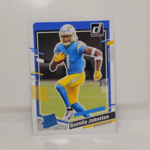 Panini Donruss Football 2023 | #353 Quentin Johnston - Los Angeles Chargers | Rated Rookie