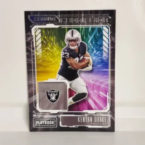 Panini Playbook Football 2021 | #ZC-KDR Kenyan Drake - Las Vegas Raiders | Zoning Commission